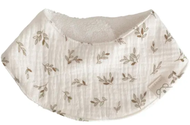 Bandana de rizo de bambú Olivo