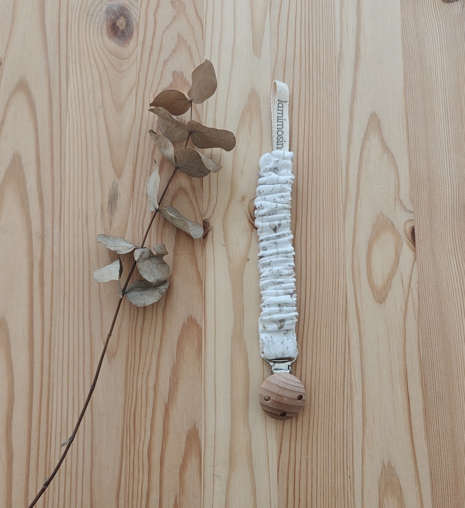 Sujeta chupetes Victoria - Rizado