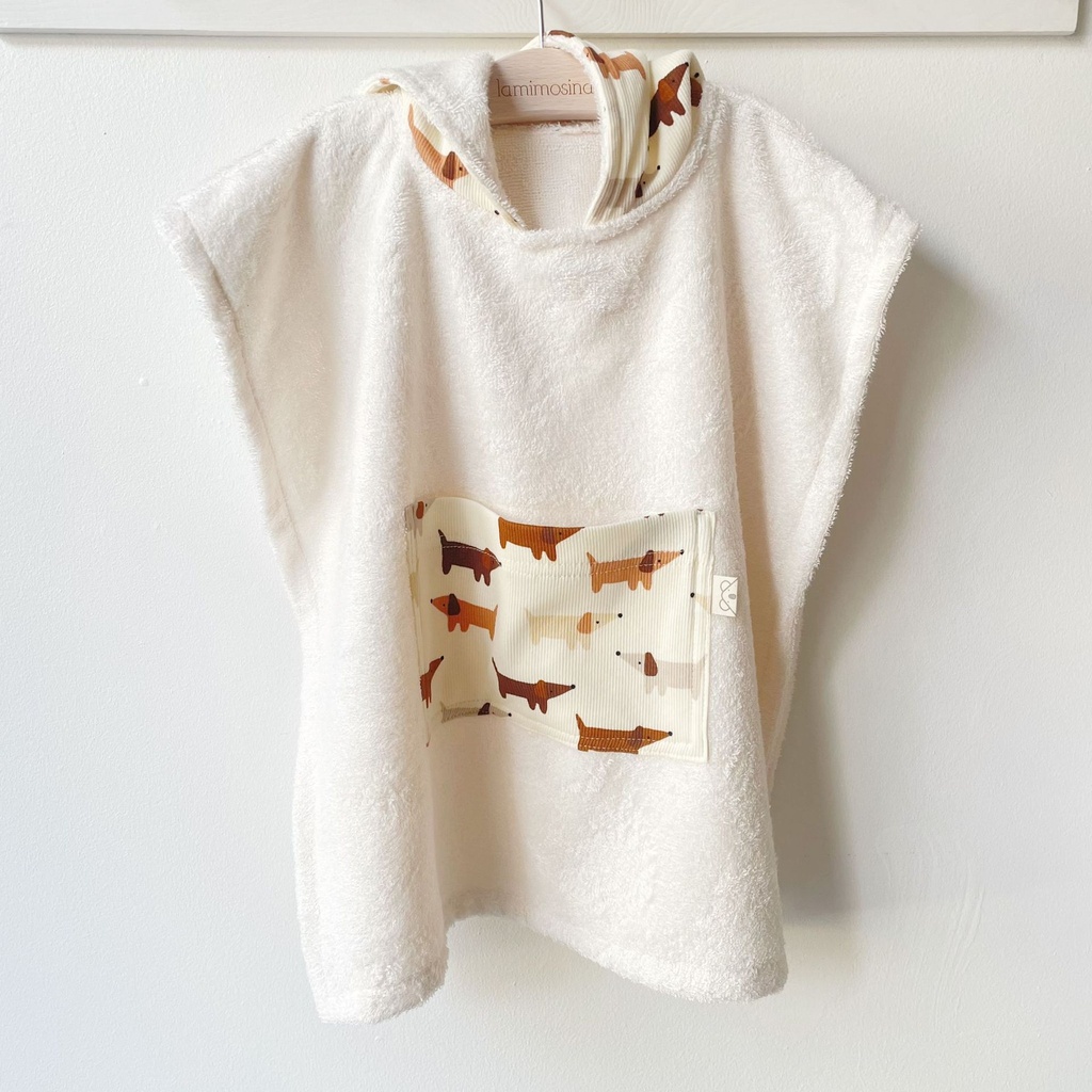 Poncho de baño algodón Hotdog