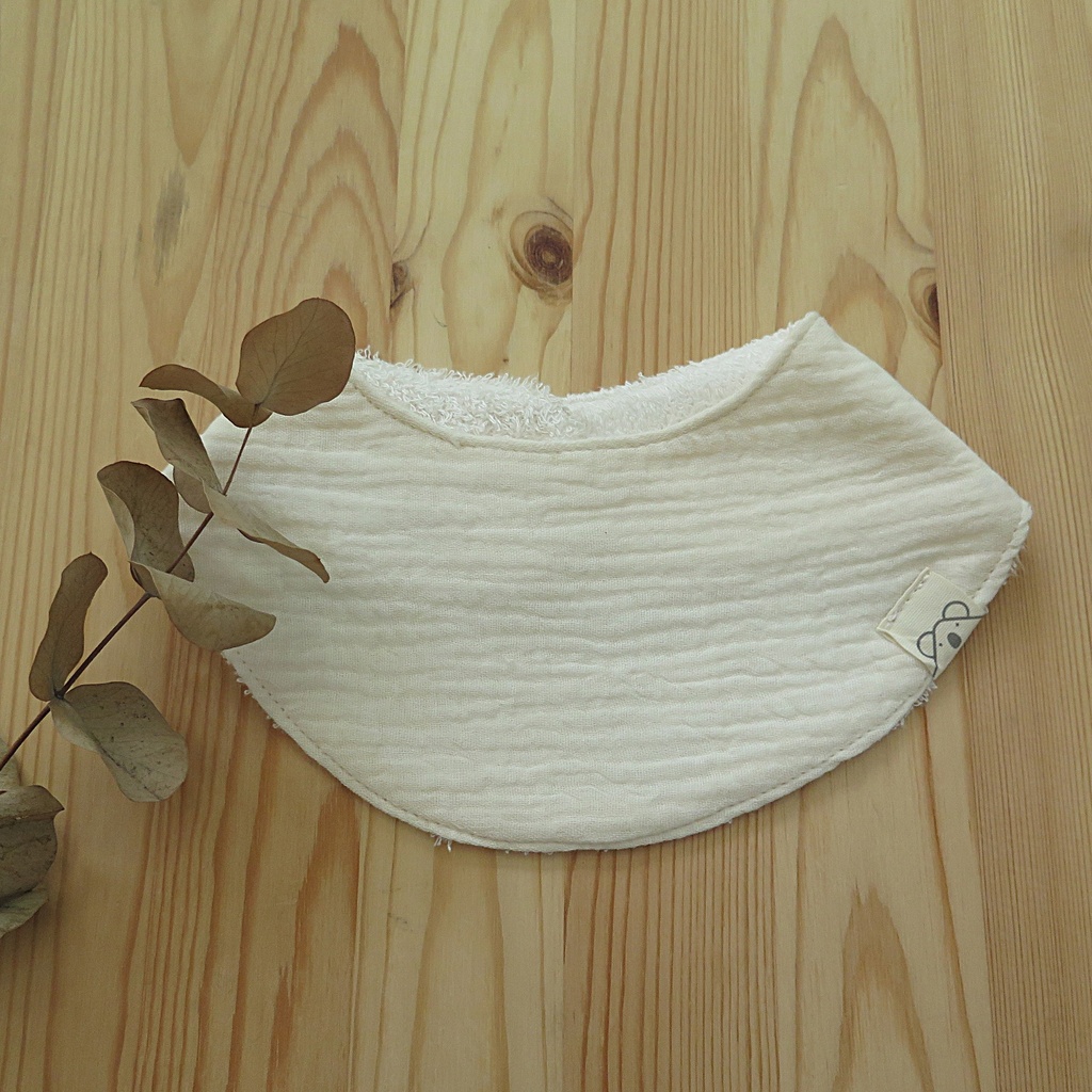 Bandana de rizo de bambú Crudo