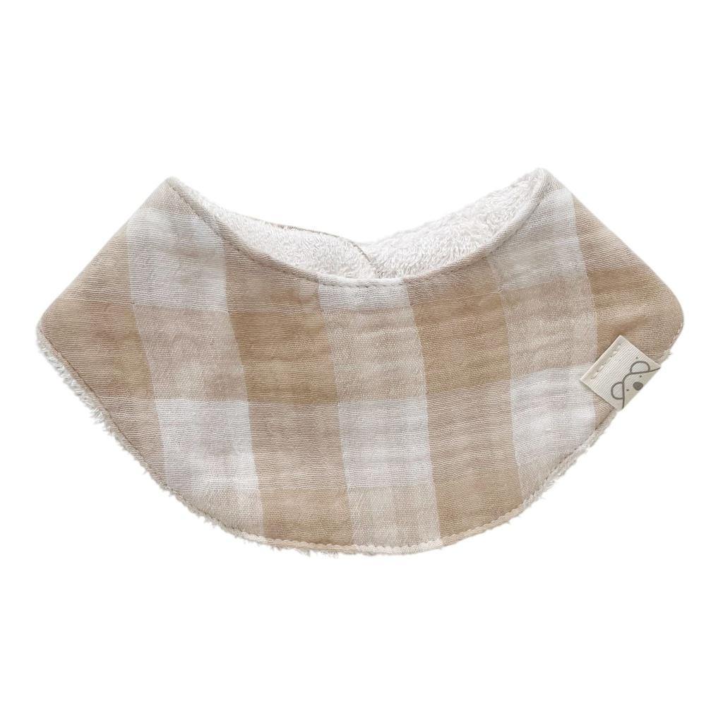 Bandana de rizo de bambú Vichy Reversible L