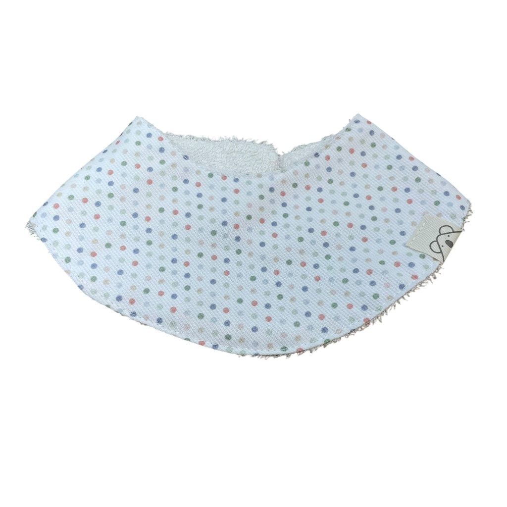 Bandana de rizo de bambú Topos
