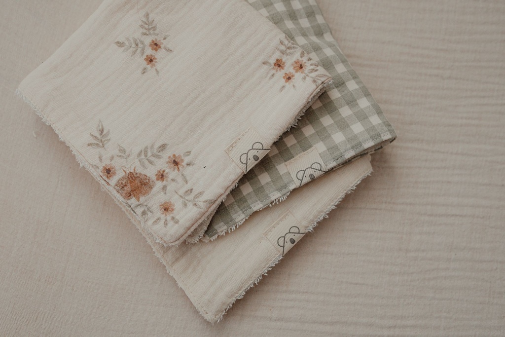 Pack 3 toallitas de lactancia Mariona