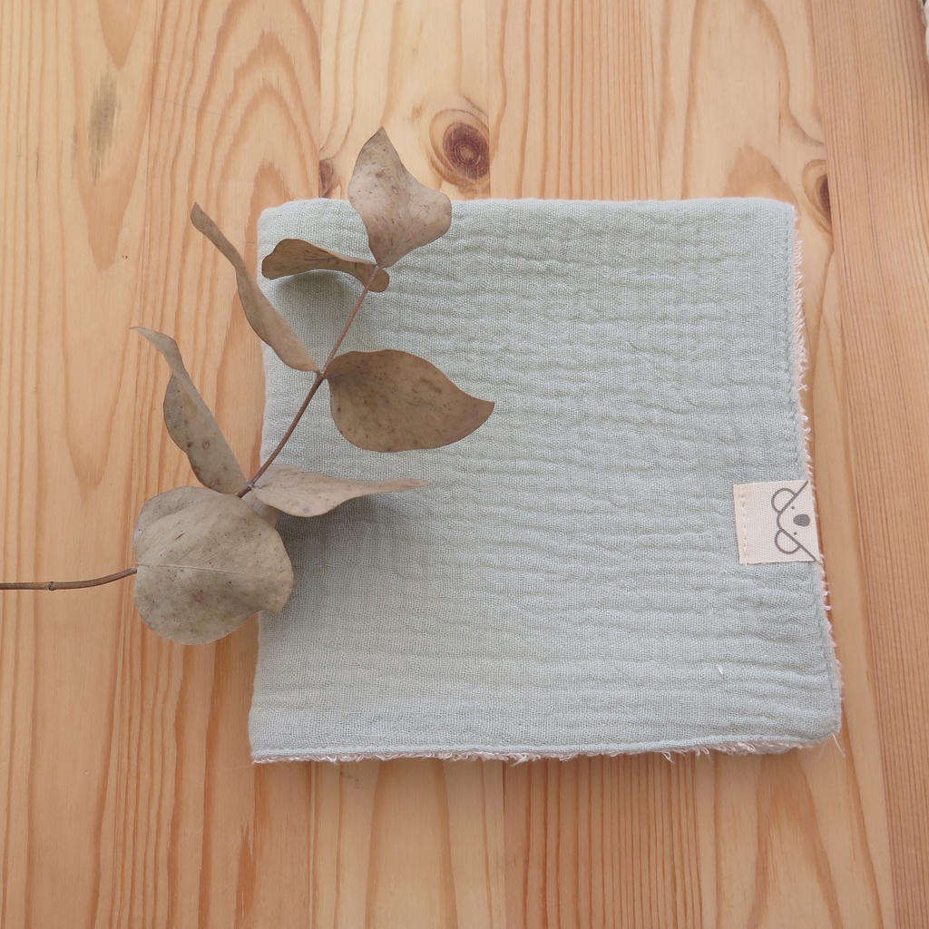 Toallita de lactancia Verde