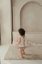 Blusa de muselina crudo con lazo Aria