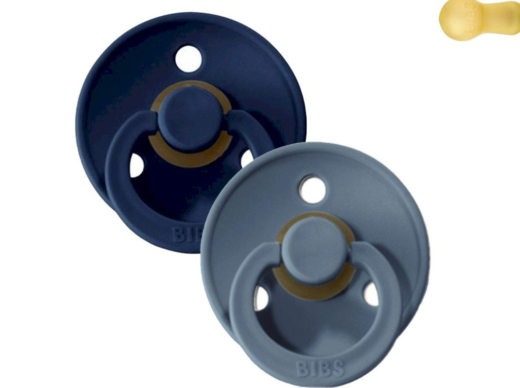 2 Chupetes Petrol/Deep Space - BIBS