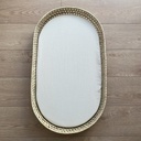 Cesto Cambiador de bebé mimbre con colchón