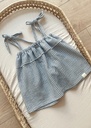 Vestido vichy jean