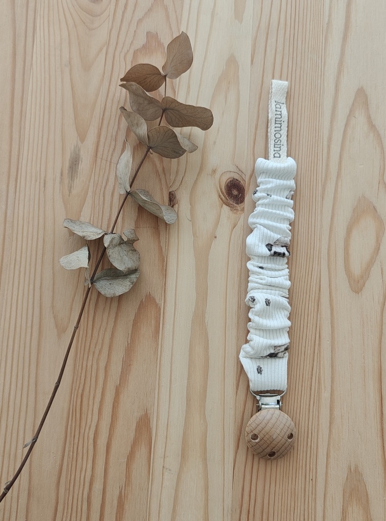 Sujeta chupetes Doggy - Rizado