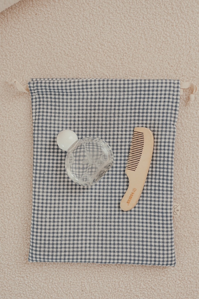 Bolsa muda impermeable vichy jean