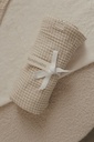 Muselina Doble gasa de algodón Vichy Beige