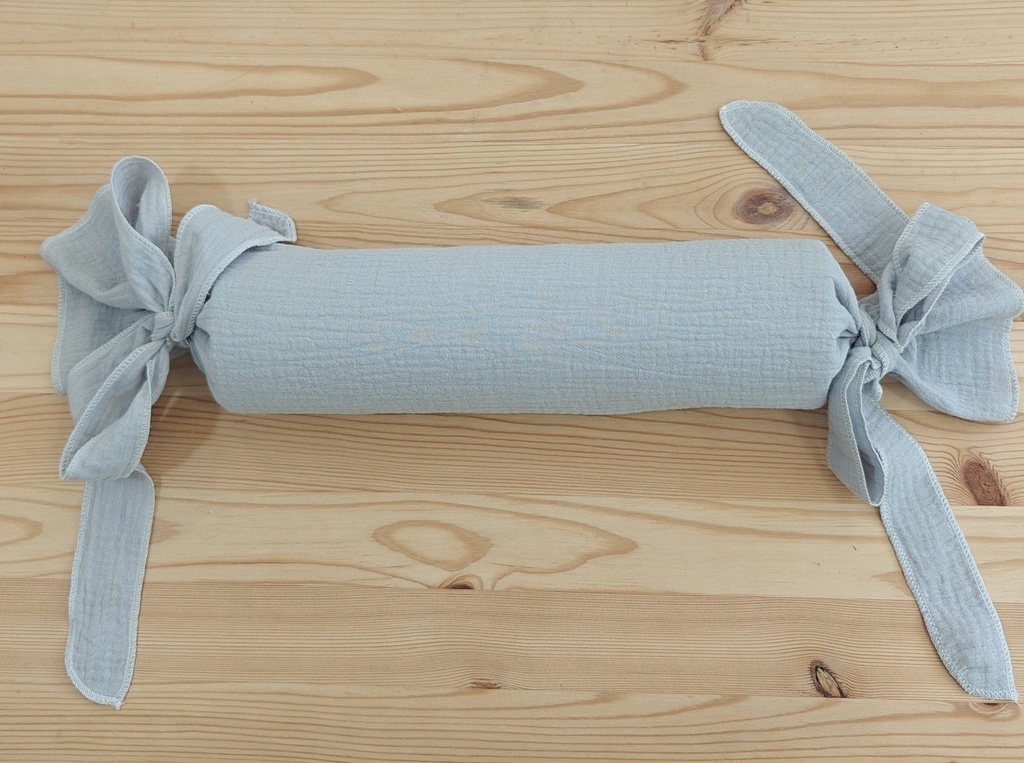 Rulo antivuelco muselina Gris