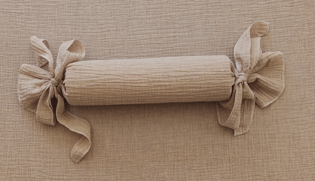 Rulo antivuelco muselina Camel