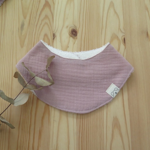 [20BS0303] Bandana de rizo de bambú Rosa