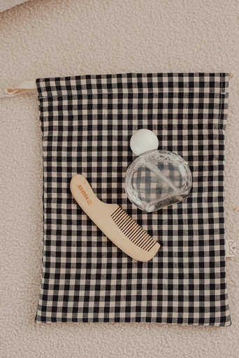 Bolsa muda tela Vichy Antracita