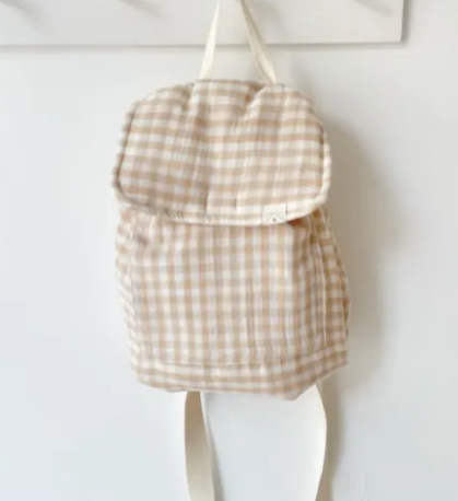 [22BS3209] Mochila Vichy Reversible S