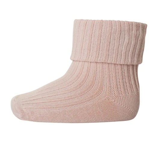 Calcetines canalé/algodón - Rose Dult