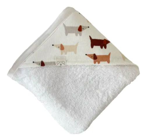 [13BS2401] Capa de baño rizo bambú Hotdog