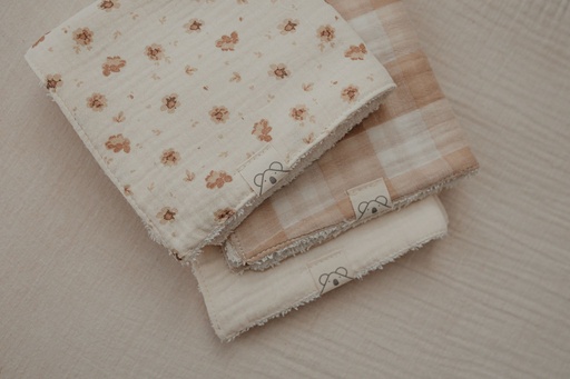 [48BS2207-PACK] Pack 3 toallitas de lactancia Gina