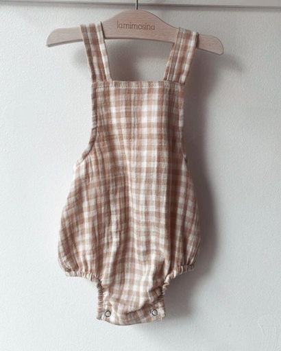 Peto muselina Vichy Reversible S