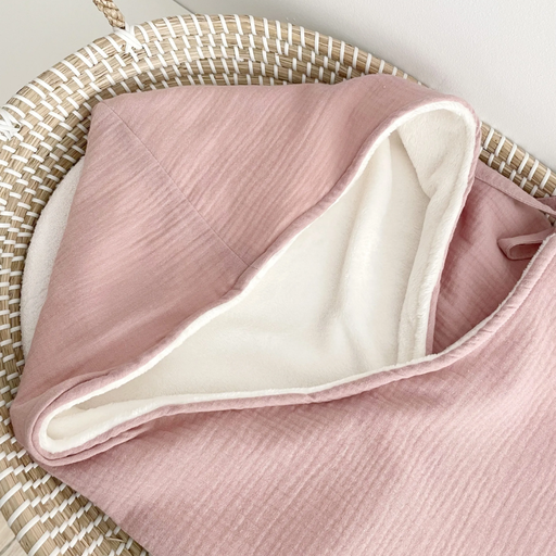 [19BS0303] Saco capazo de invierno interior polar Rosa
