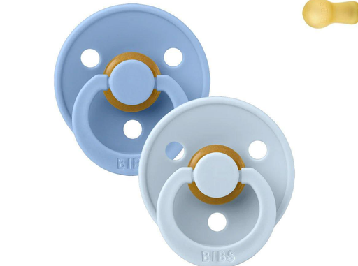 2 Chupetes Sky Blue/Baby Blue - BIBS