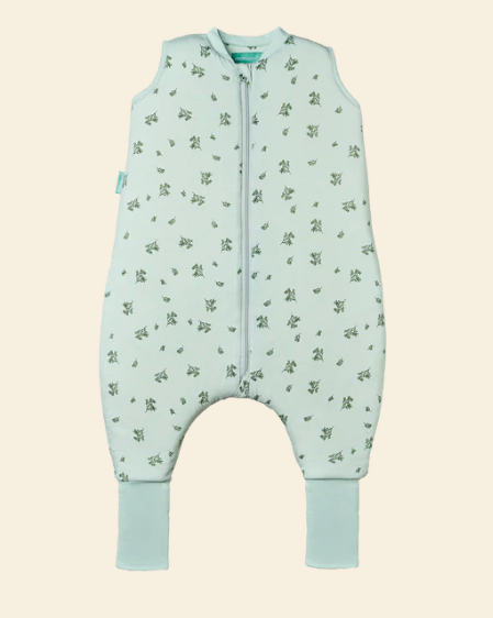 Pijama manta con calcetines antideslizantes - Botany Green - TOG 2.5