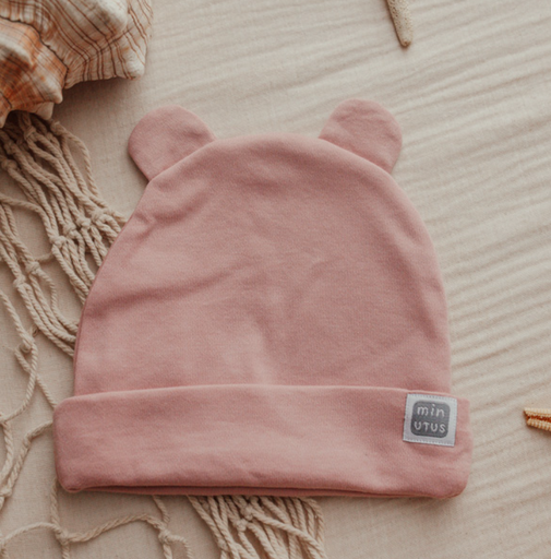 [CSTR14L0002] Gorro liso Rosa - Minutus