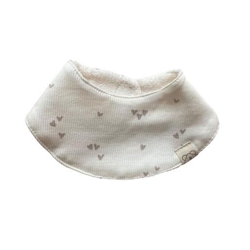[20BS3902] Bandana de rizo de bambú Corazones