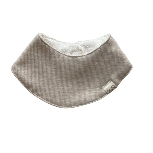 [20BS3903] Bandana de rizo de bambú Canale beige