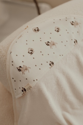 [13BS3904] Capa de baño de bambú Doggy