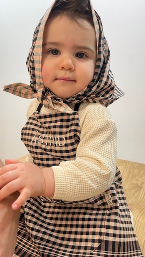 Delantal + pañuelo castañera