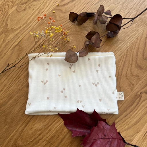 Cuello polar tipo Buff Corazones