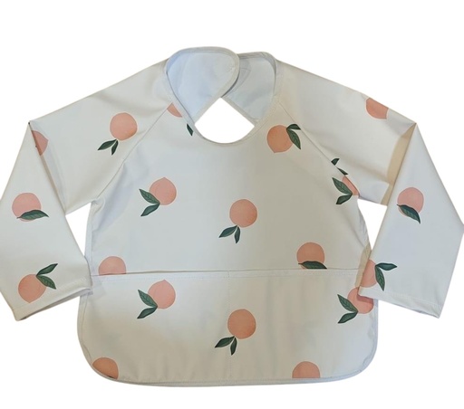 Babero con mangas impermeable