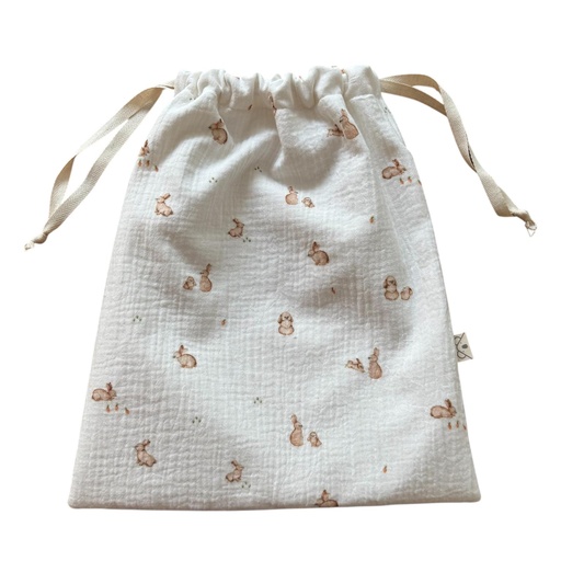 Bolsa muda tela impermeable conejitos