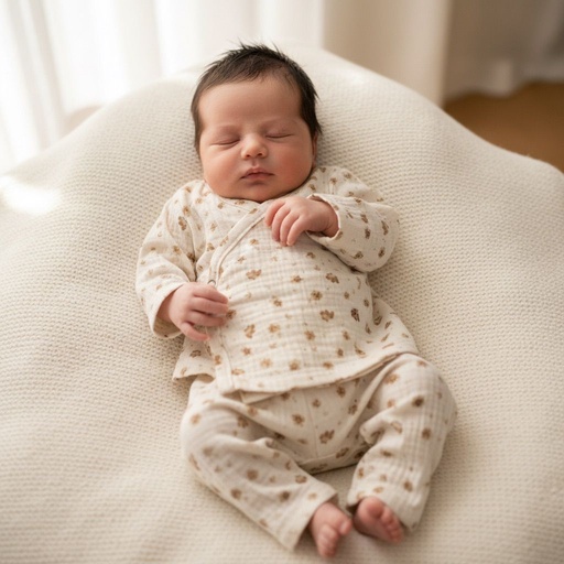 [09032207-T1] Primera puesta muselina Gina