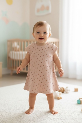 Vestido tulipan rosa