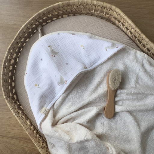 [25BS4001-R] Sujeta chupetes Pato - Rizado