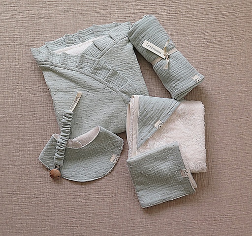 Pack canastilla bienvenida Plumeti Verde