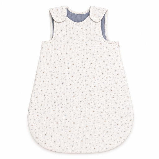 Saco invierno con cremallera estrellitas