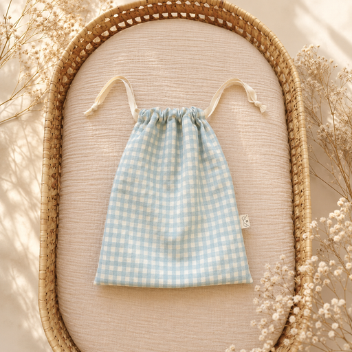 Bolsa muda impermeable vichy Aqua